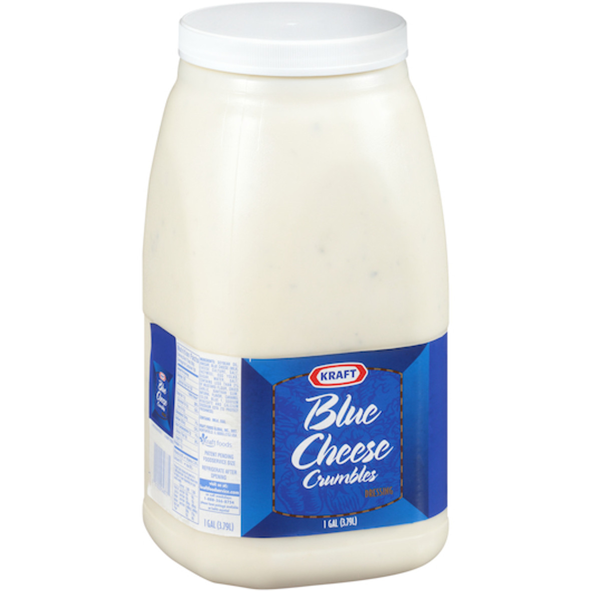 Kraft Blue Cheese Crumble Dressing Bulk, 1 Gallon, 4 Per Case