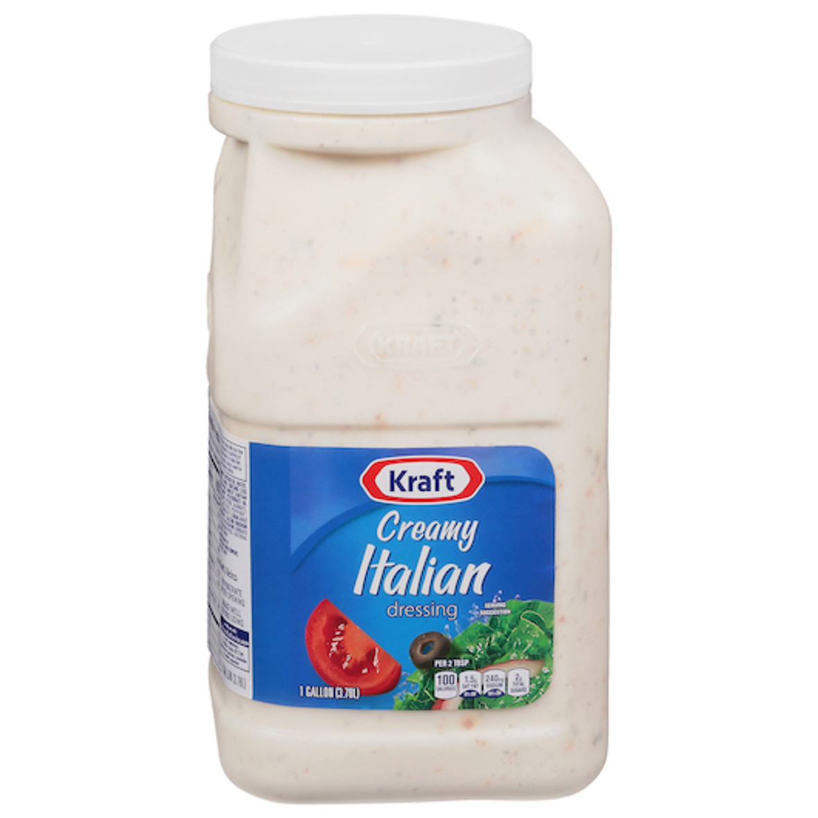 Kraft Creamy Italian Dressing Bulk, 1 Gallon, 4 Per Case