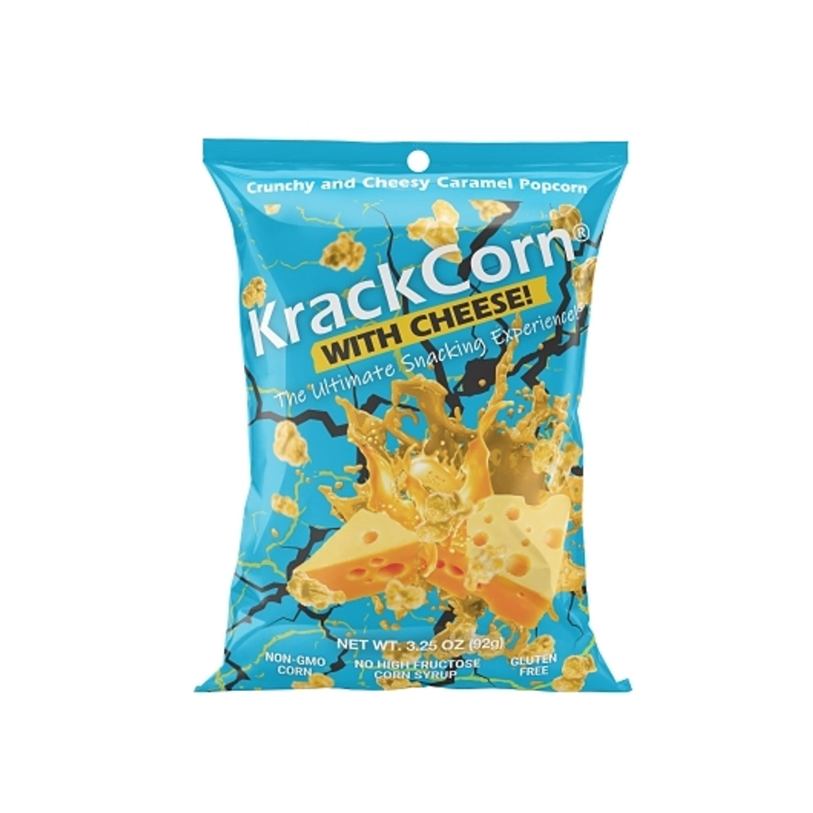 Krackcorn Ready To Eat Popcorn, 3.25 Ounce, 12 Per Case
