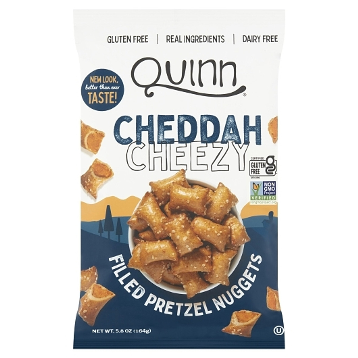 Quinn Foods Plant Based Cheezy Style Filled Nuggets Case, 5.8 Ounce, 8 Per Case