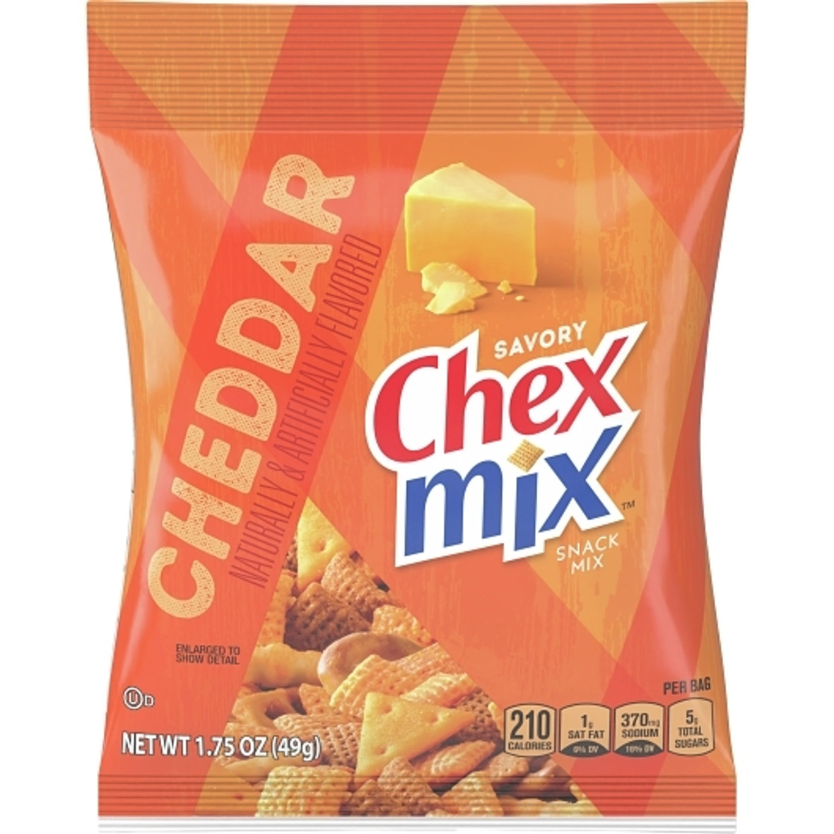 Chex Mix Cheddar Snack Mix, 1.75 Ounces, 60 Per Case