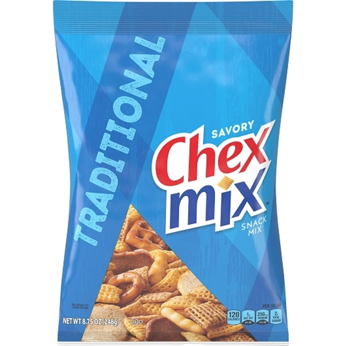 Chex Mix Traditional Snack Mix, 8.75 Ounces, 5 Per Case