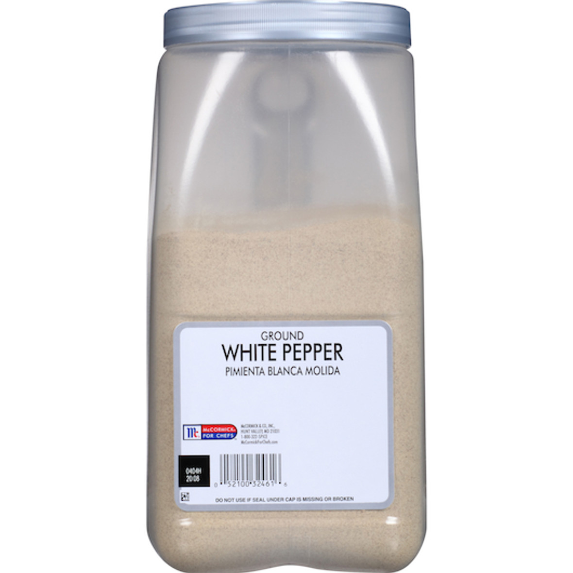 Mccormick Ground White Pepper, 5 Pound, 3 Per Case