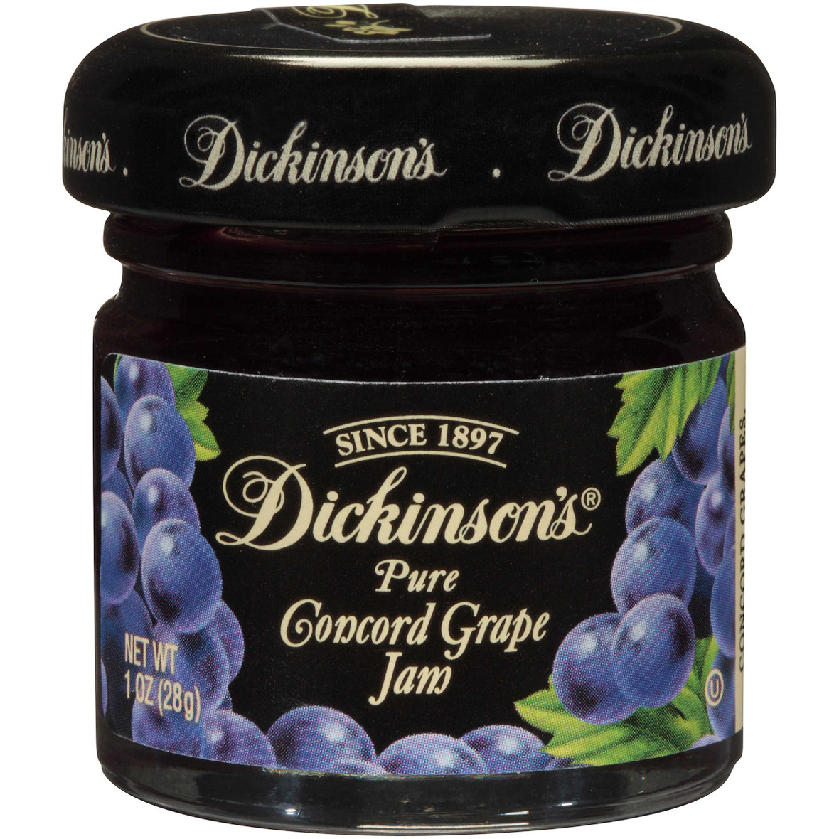 Dickinson Grape Jam, 1 Ounces, 72 Per Case