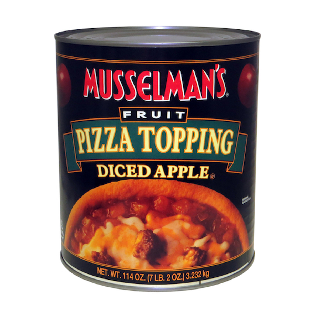 Musselman s Fruit Pizza Topping Diced Apple, 114 Ounces, 6 Per Case