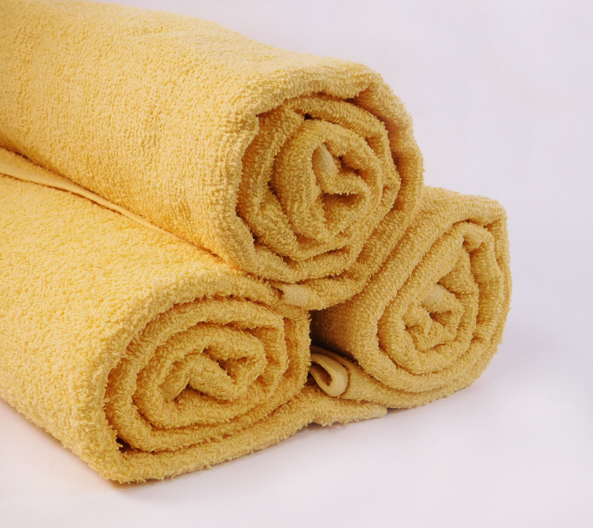 Ganesh Mills Yellow Pool Towel 36"x 68" 12 Towels