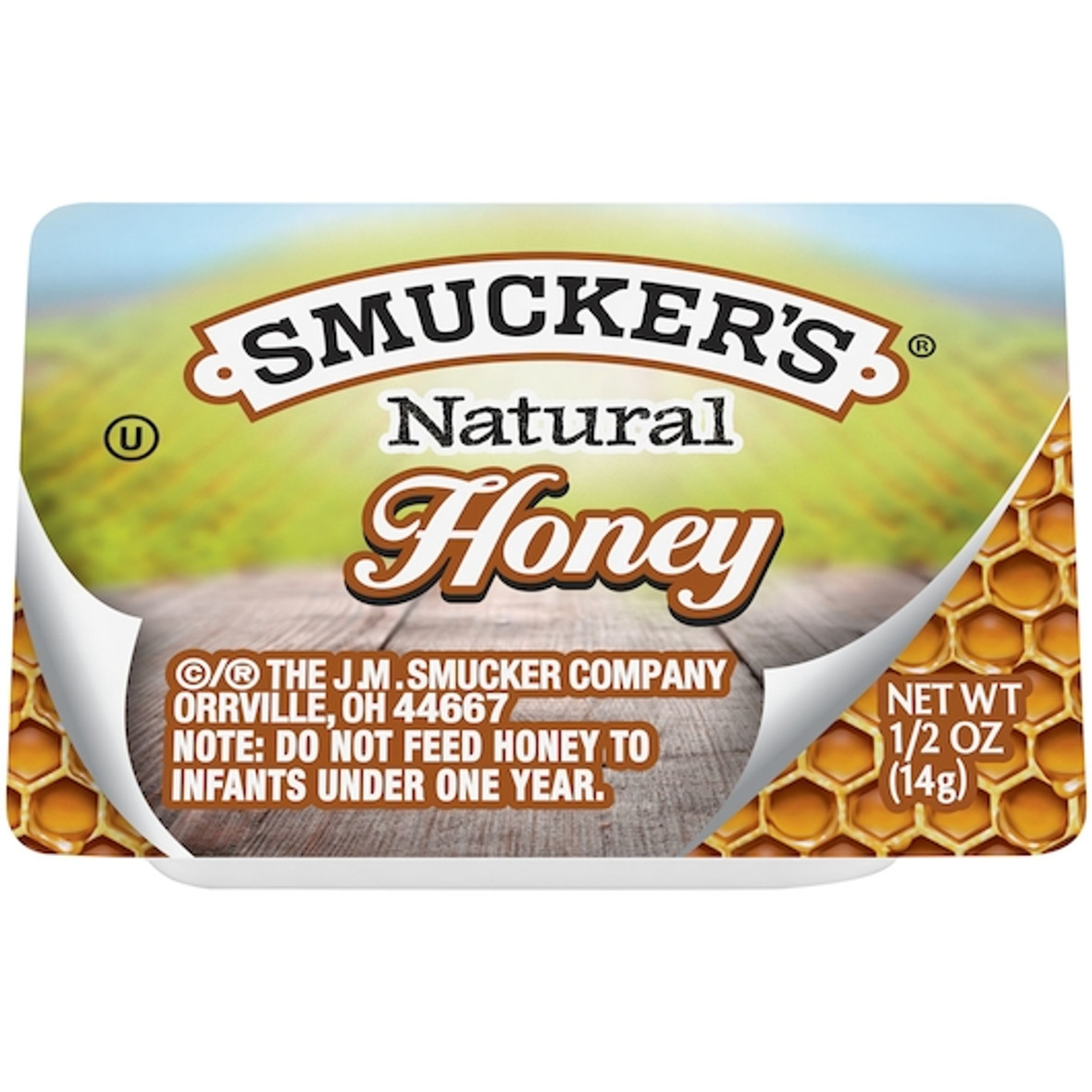 Smucker s Kosher, Plastic Honey Cups, 0.5 Ounces, 200 Per Case