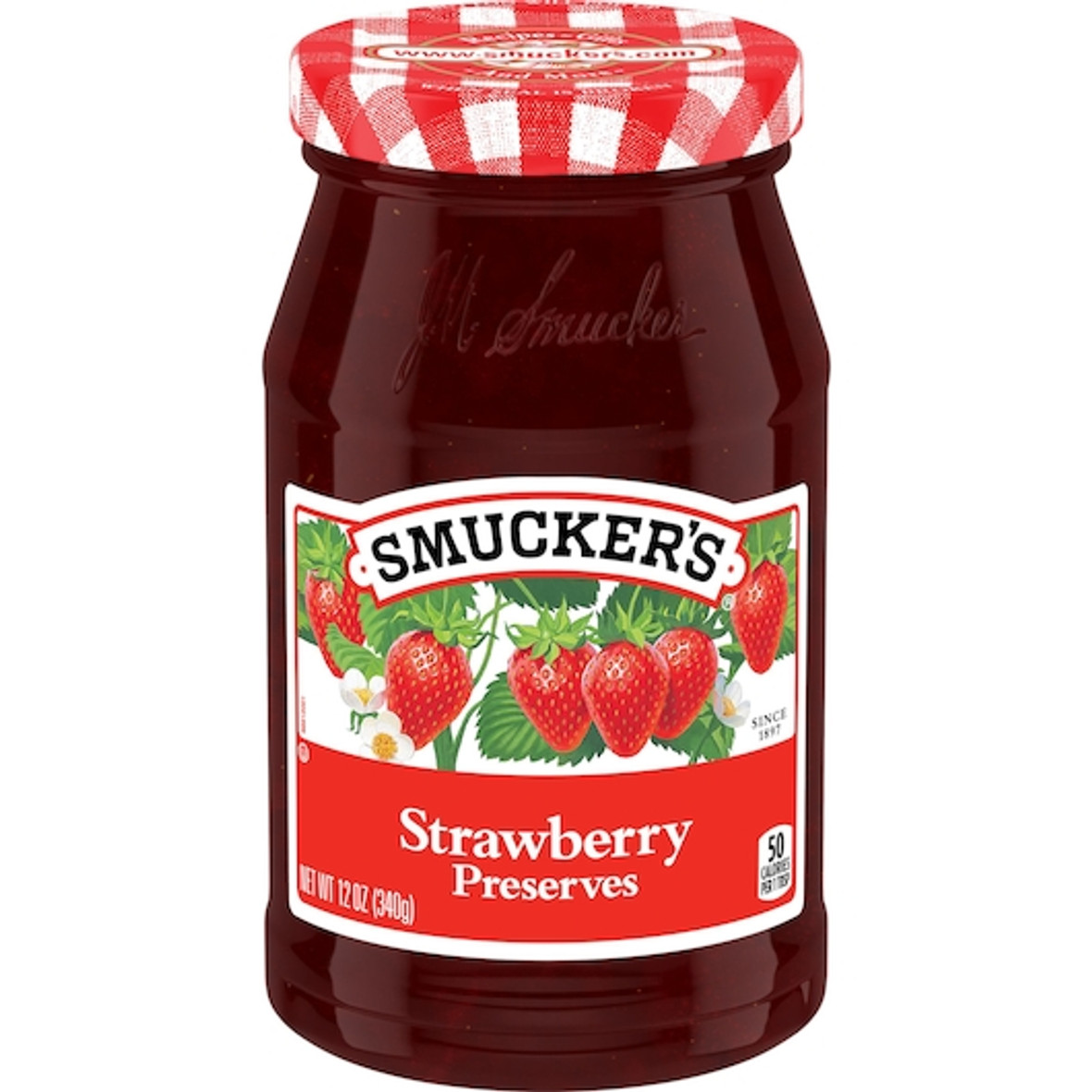 Smucker s Strawberry Preserves, 12 Ounces, 12 Per Case