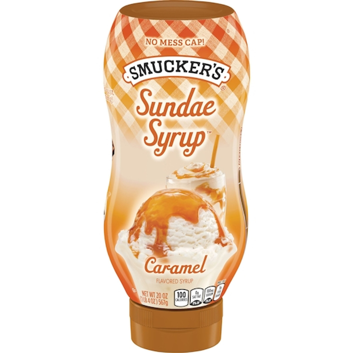 Smucker s Caramel Syrup, 20 Ounces, 12 Per Case