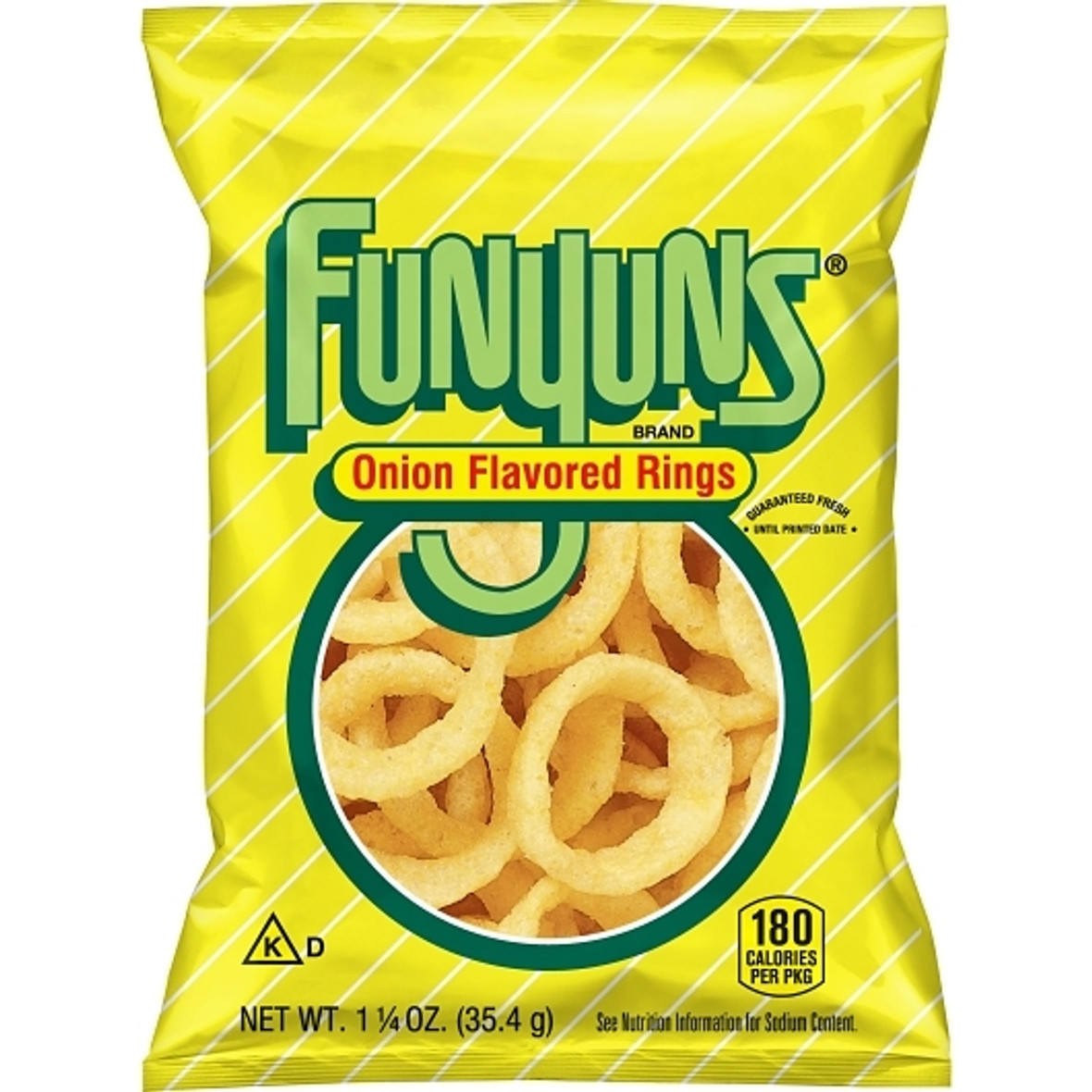 Funyuns Onion Flavored Rings, 1.25 Ounce, 64 Per Case