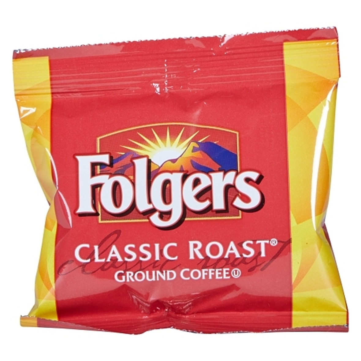 Folgers Caffeinated Fraction Regular Classic Roast Coffee, 1.05 Ounce, 150 Per Case