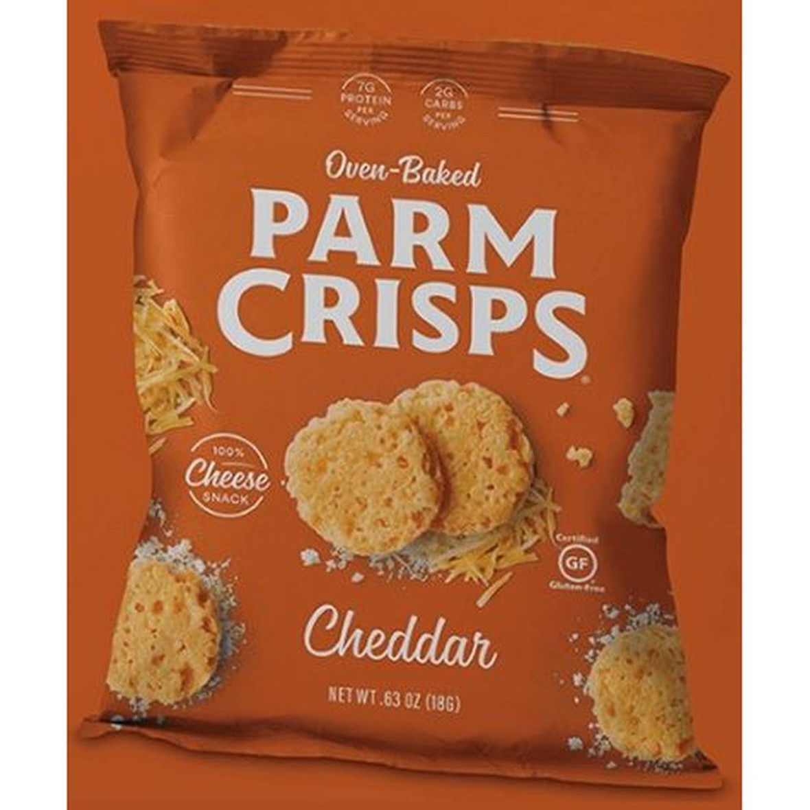 Parm Crisps Cheddar Parmesan Crisps, 0.63 Ounce, 200 Per Case