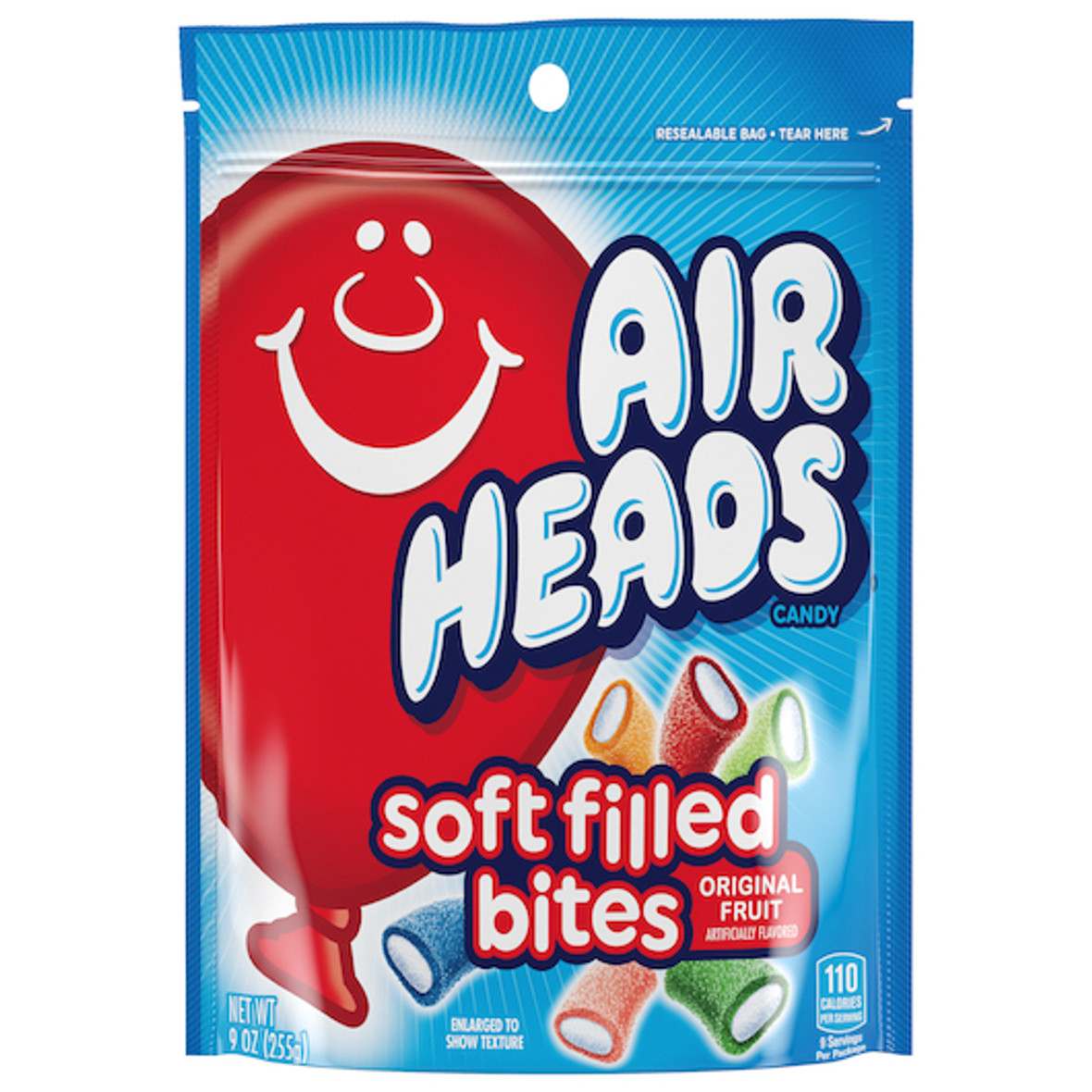 Airheads Soft Filled Bites, 9 Ounce, 12 Per Case