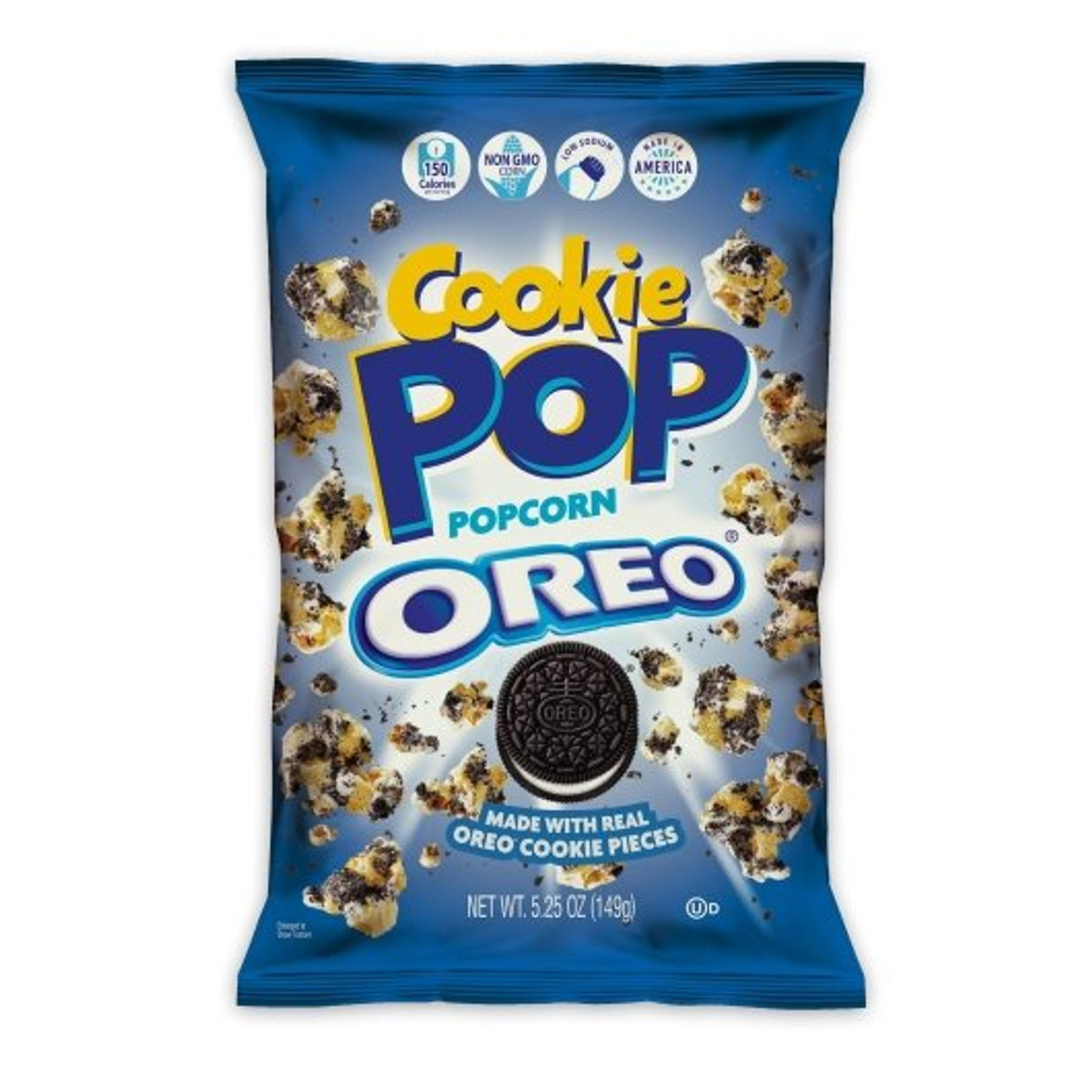 Snaxsational Brands Oreo Popcorn, 5.25 Ounces, 12 Per Case