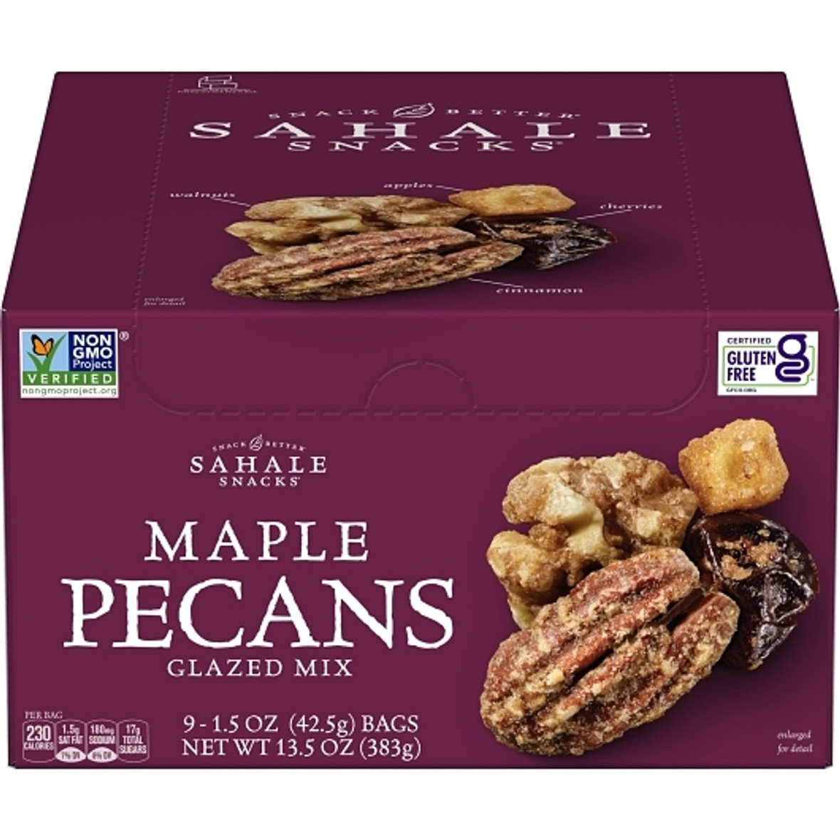 Sahale Maple Pecan Glazed Mix, 1.5 Ounce, 108 per case