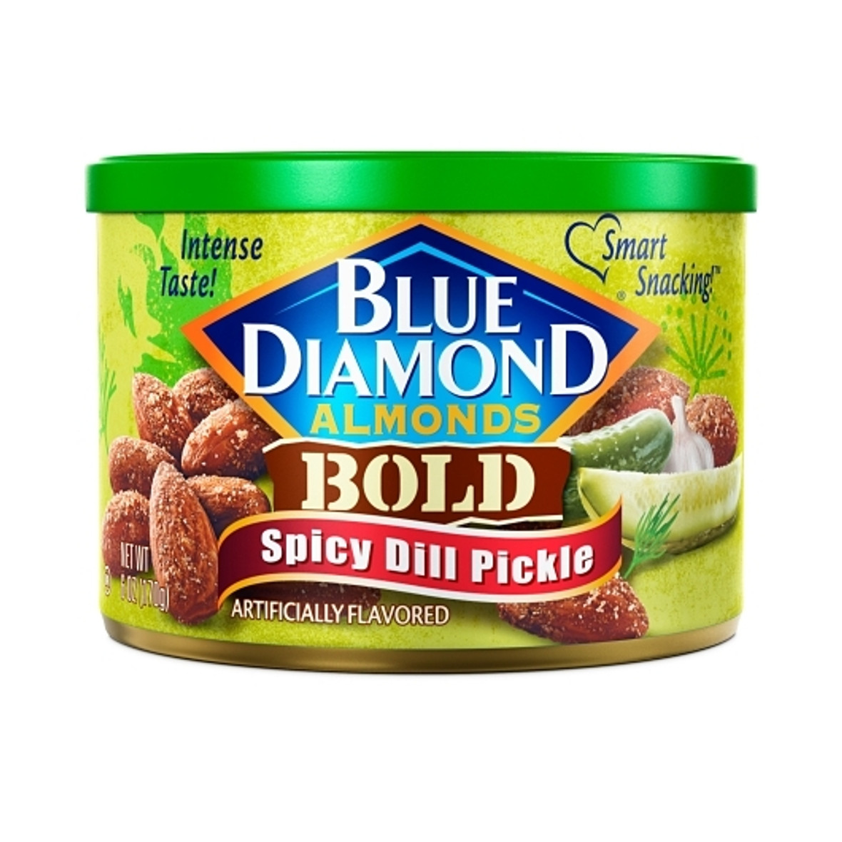 Blue Diamond Almonds Bold Spicy Dill Pickle, 6 Ounce, 12 Per Case