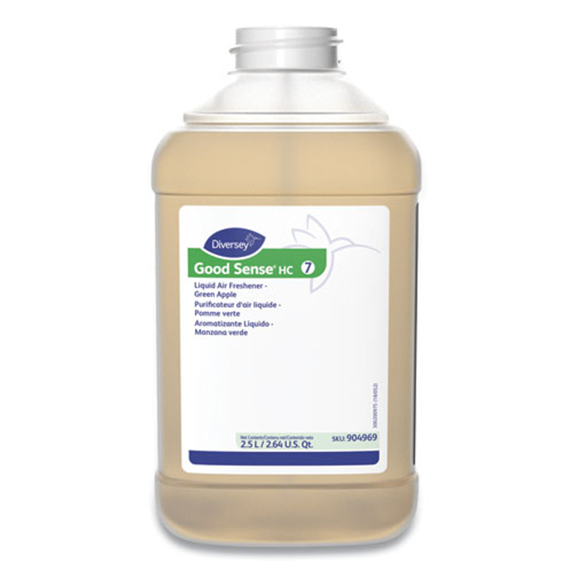 Diversey Good Sense Liquid Odor Counteractant, Apple, 84.5 Oz, 2/Carton - DVS101109733