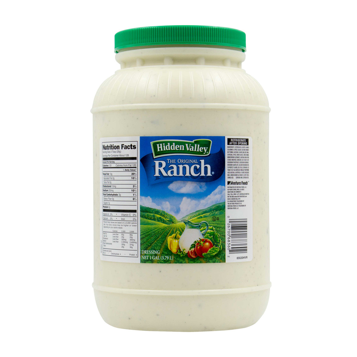 Hidden Valley Original Ranch Dressing, 1 Gallon, 4 Per Case