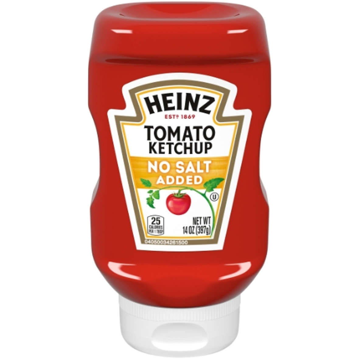 Heinz Ketchup No Salt Added, 14 Ounce, 6 per case