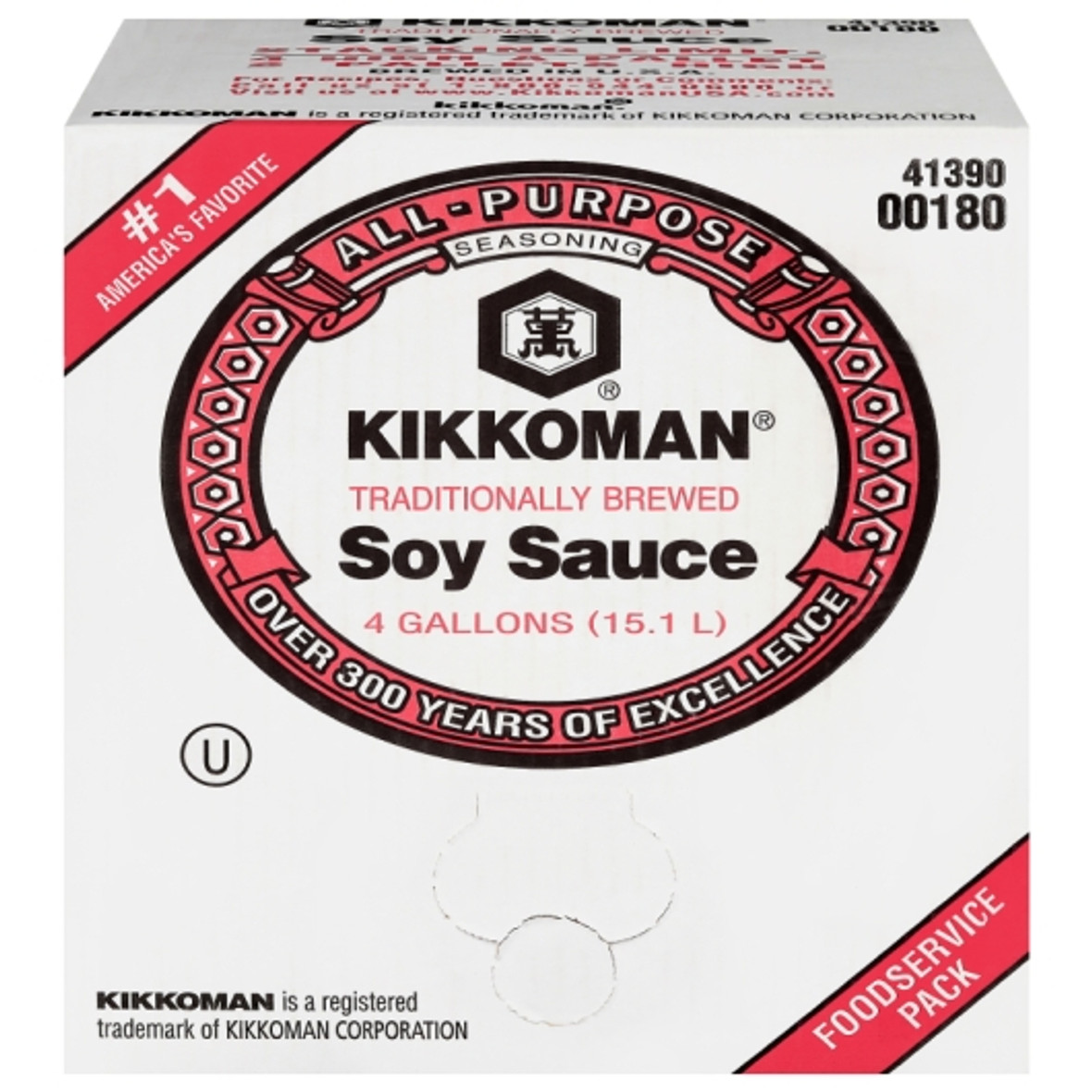 Kikkoman Soy Sauce, 4 Gallon