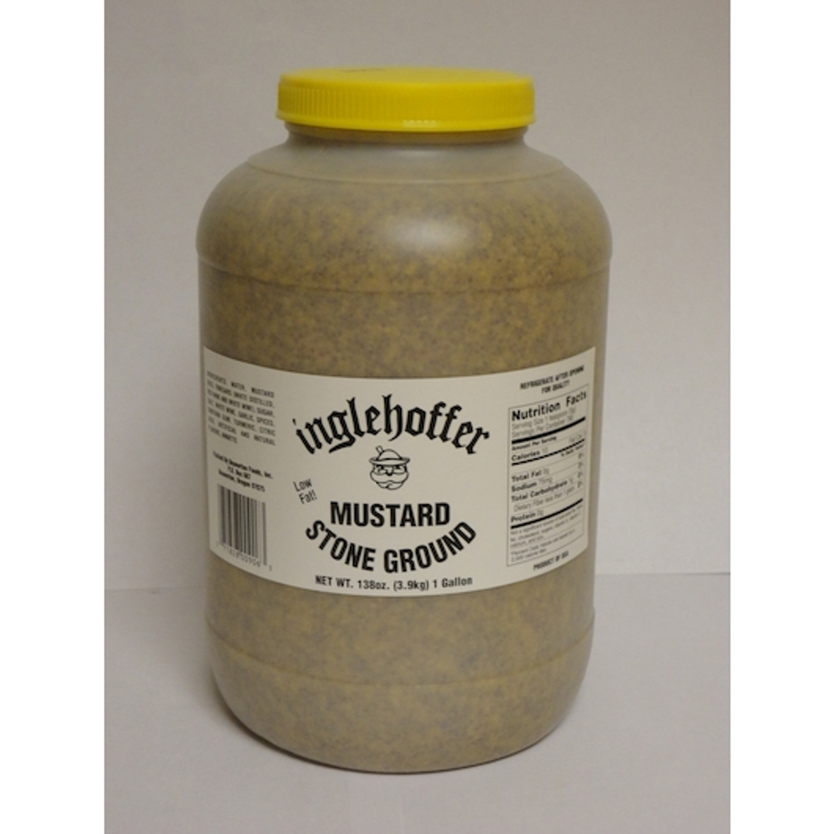 Inglehoffer Stone Ground Mustard, 144 Ounce, 4 per case