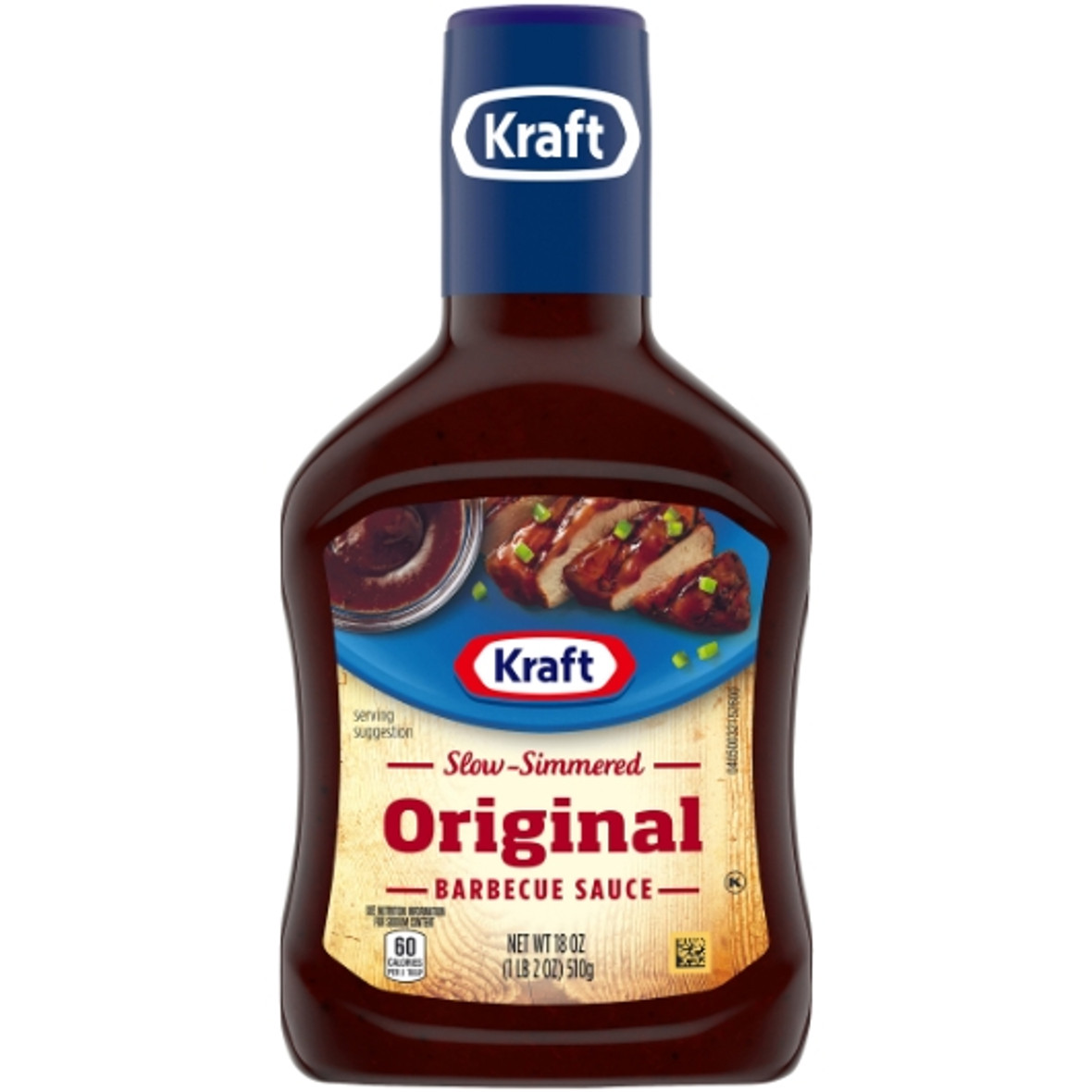 Kraft Original Bbq Sauce Bottle, 1.125 Pound, 12 Per Case