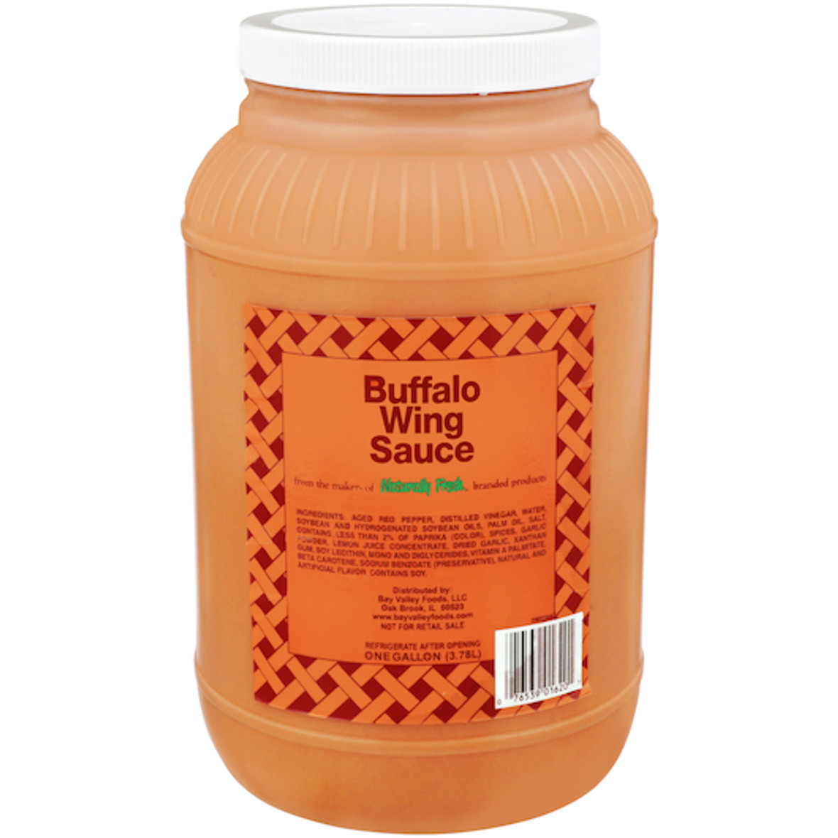 Naturally Fresh Buffalo Wing Sauce, 1 Gallon, 4 per case