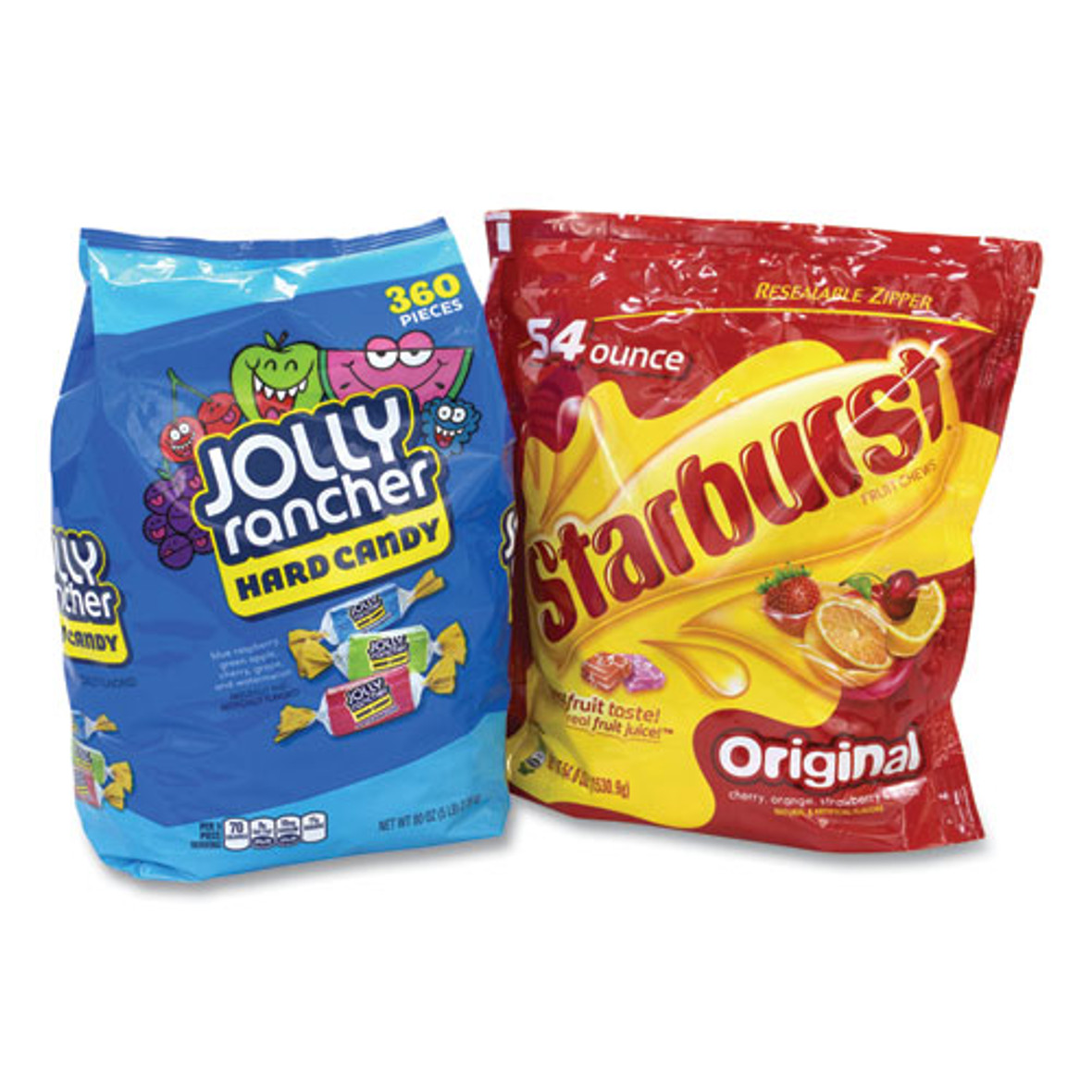 National Brand Candy Party Asst, Jolly Rancher/Starburst, 8.5 Lbs Total, 2 Bag Bundle