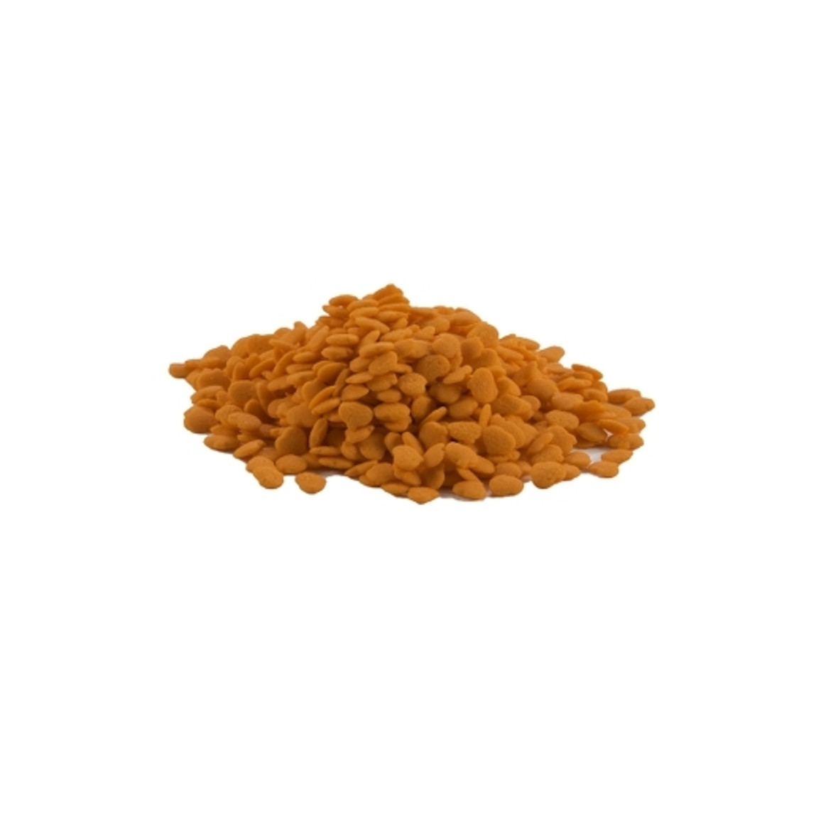 Sprinkle King Decorettes Mini Orange Pumpkin Non-Partially Hydrogenated, 5 Pound, 4 Per Case
