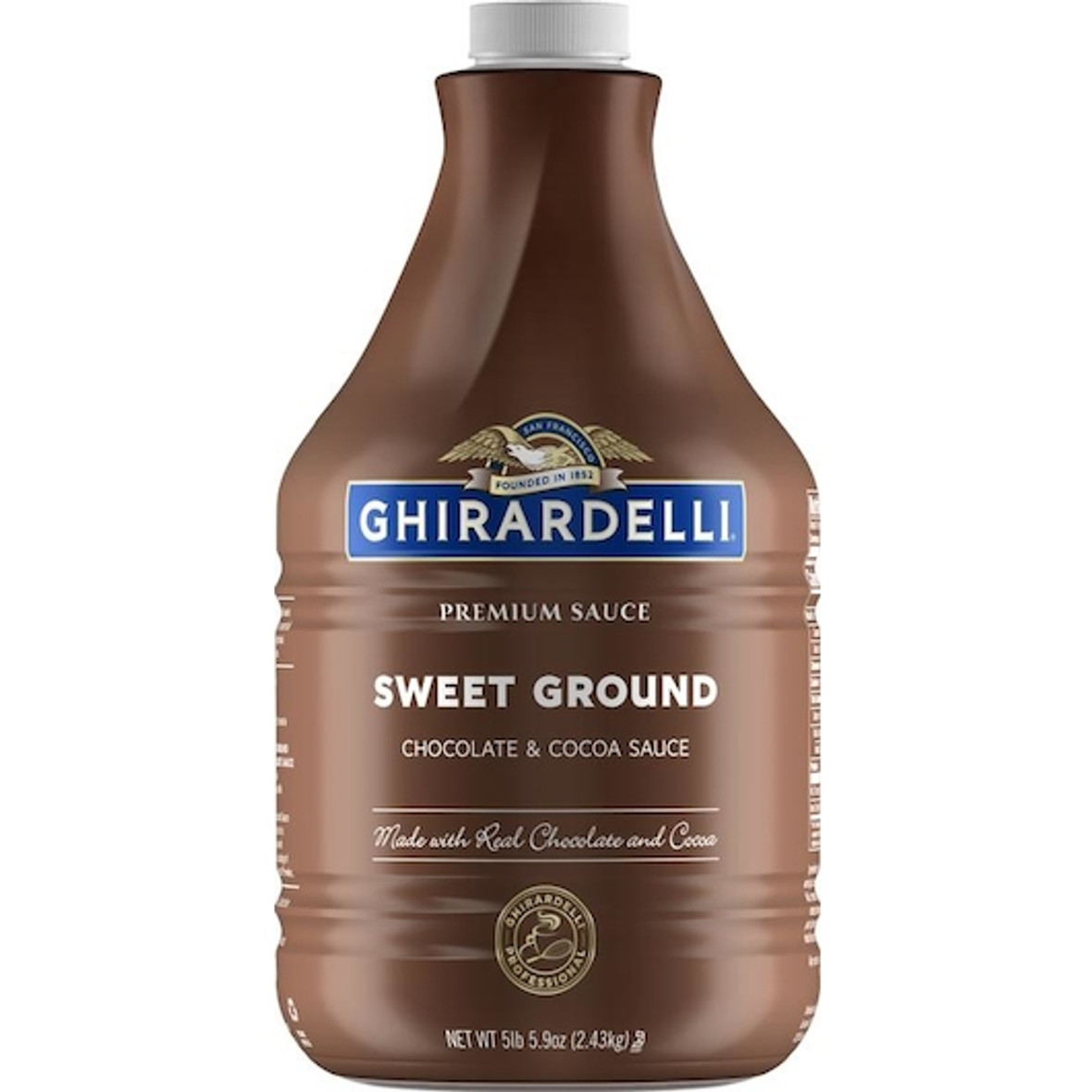 Ghirardelli Sweet Ground Chocolate Sauce, 85.9 Ounce, 6 Per Case