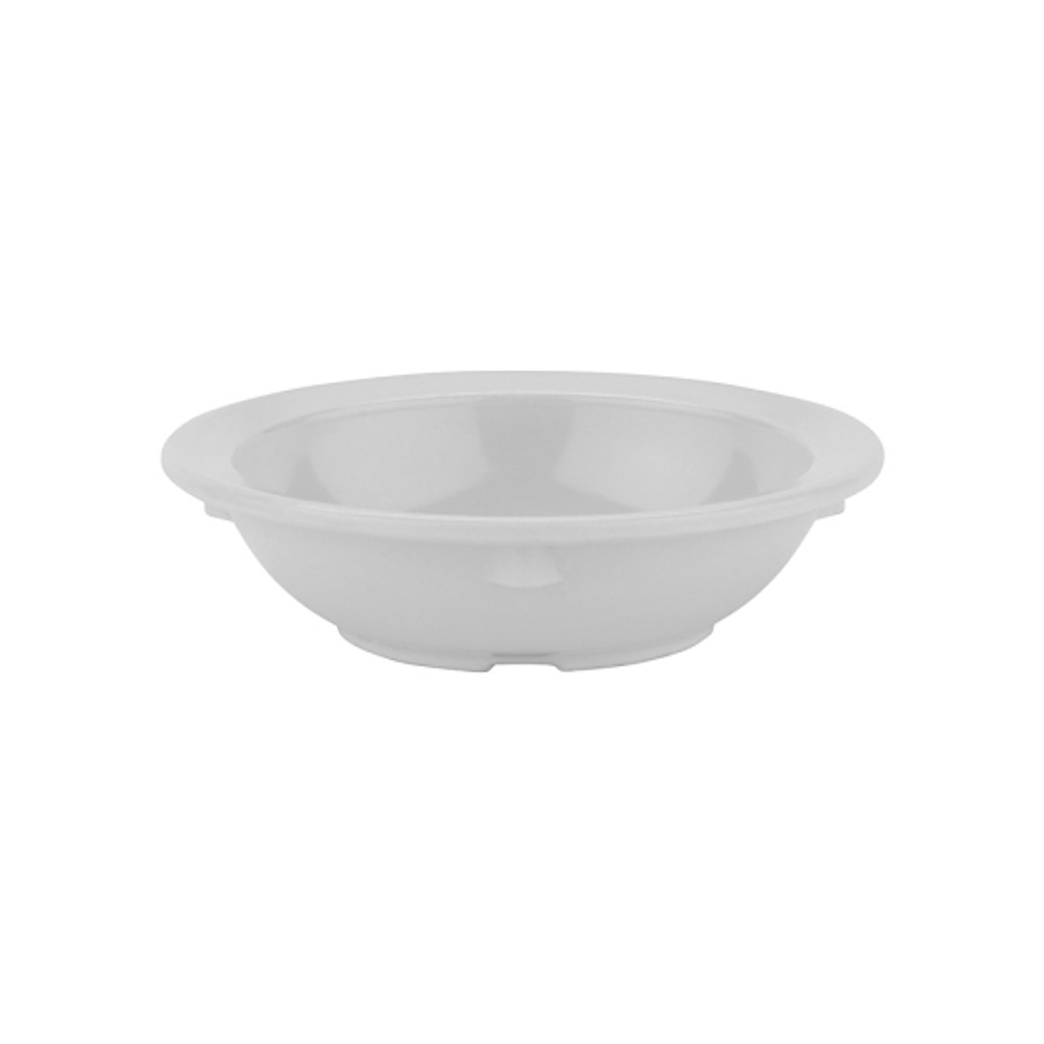 G.E.T. Enterprises 4.25 Inch 3.5 Ounce Rimmed White Bowl, 4 Dozen