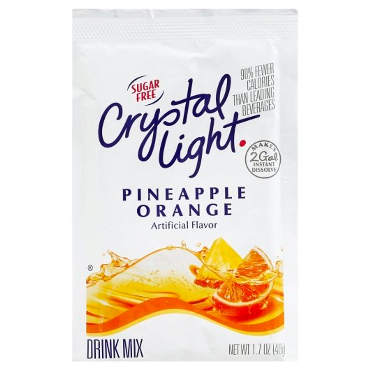 Crystal Light Pineapple Orange Beverage Mix, 1.7 Ounces, 12 Per Case