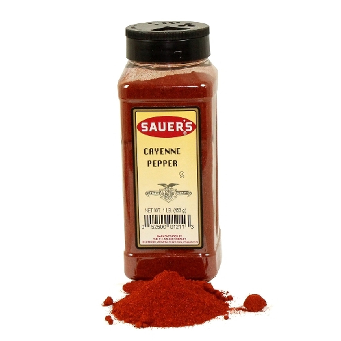 Sauer Cayenne Pepper, 1 Pound, 6 Per Case