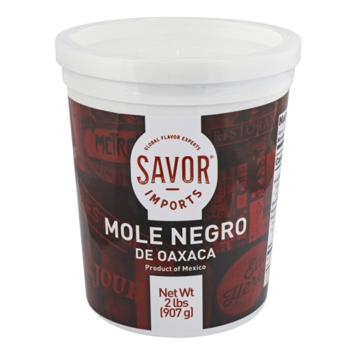 Savor Imports Mole Negro (Black) De Oaxaca, 2 Pound, 4 Per Case