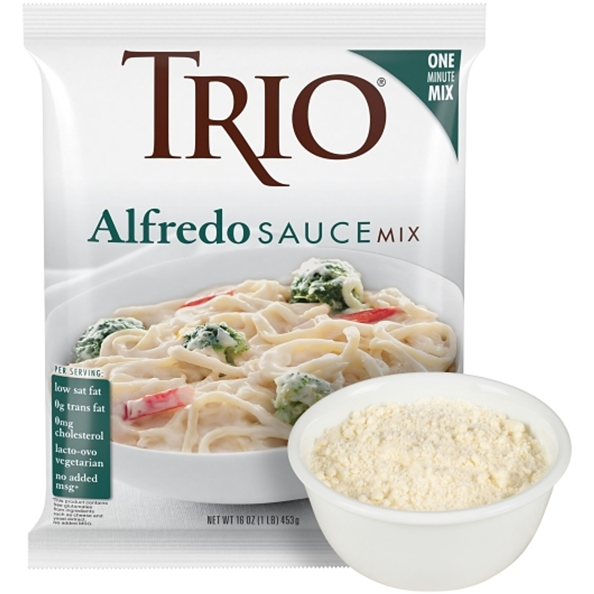 Trio Alfredo Sauce Mix, 1 Pound, 8 Per Case