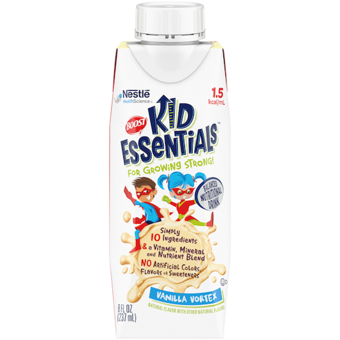 Boost Kid Essentials Vanilla Vortex, 8.01 Fluid Ounces, 24 Per Case