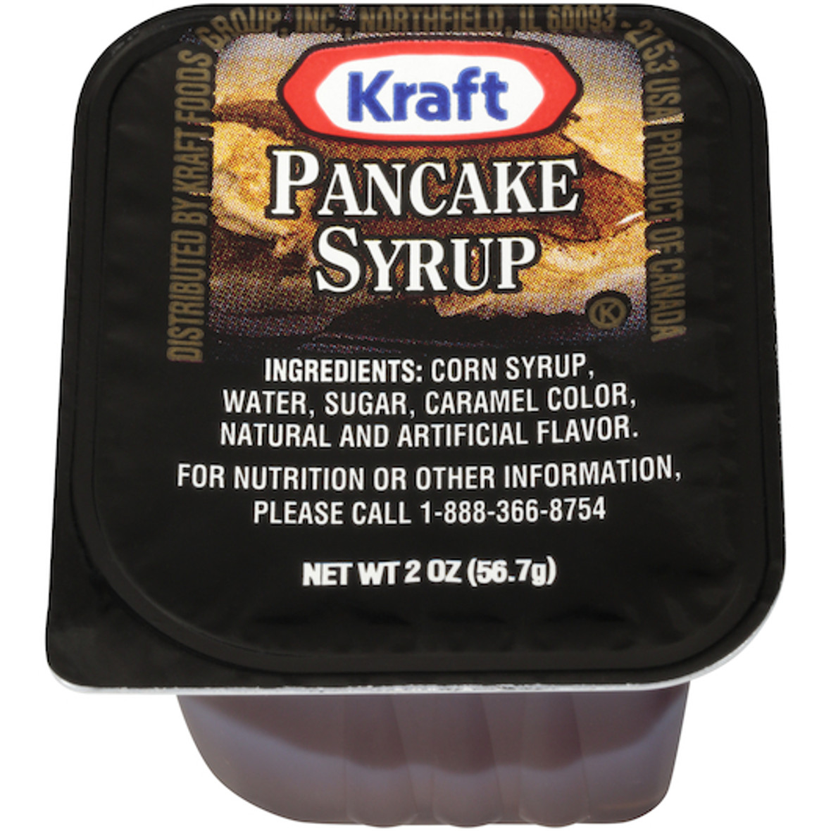 Kraft Pancake Syrup, 2 Ounce, , 80 Per Case