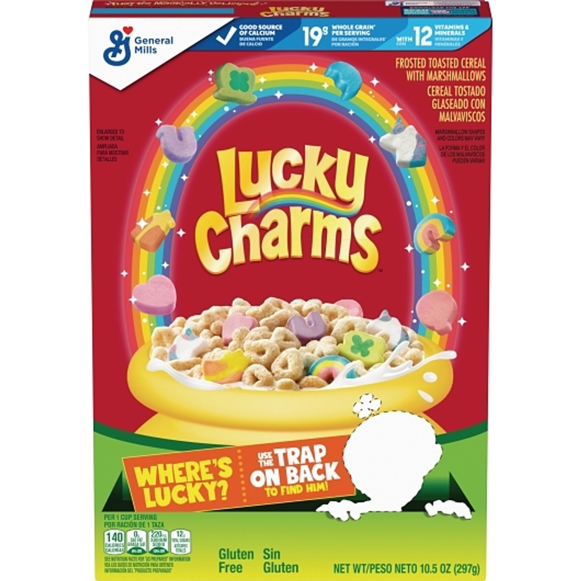 Lucky Charms Cereal, 10.5 Ounces, 12 Per Case