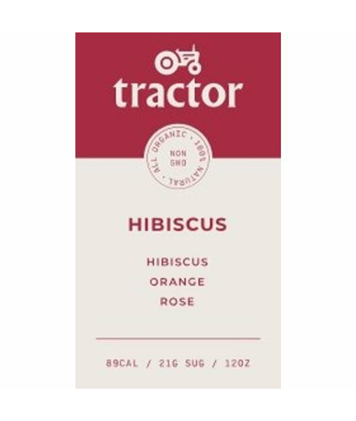 Tractor Beverage Co Organic, Non-GMO Concentrate, Hibiscus