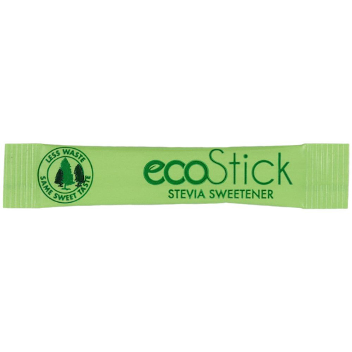 EcoStick Zero Calorie Stevia Sweetener, Green, 0.5 Grams