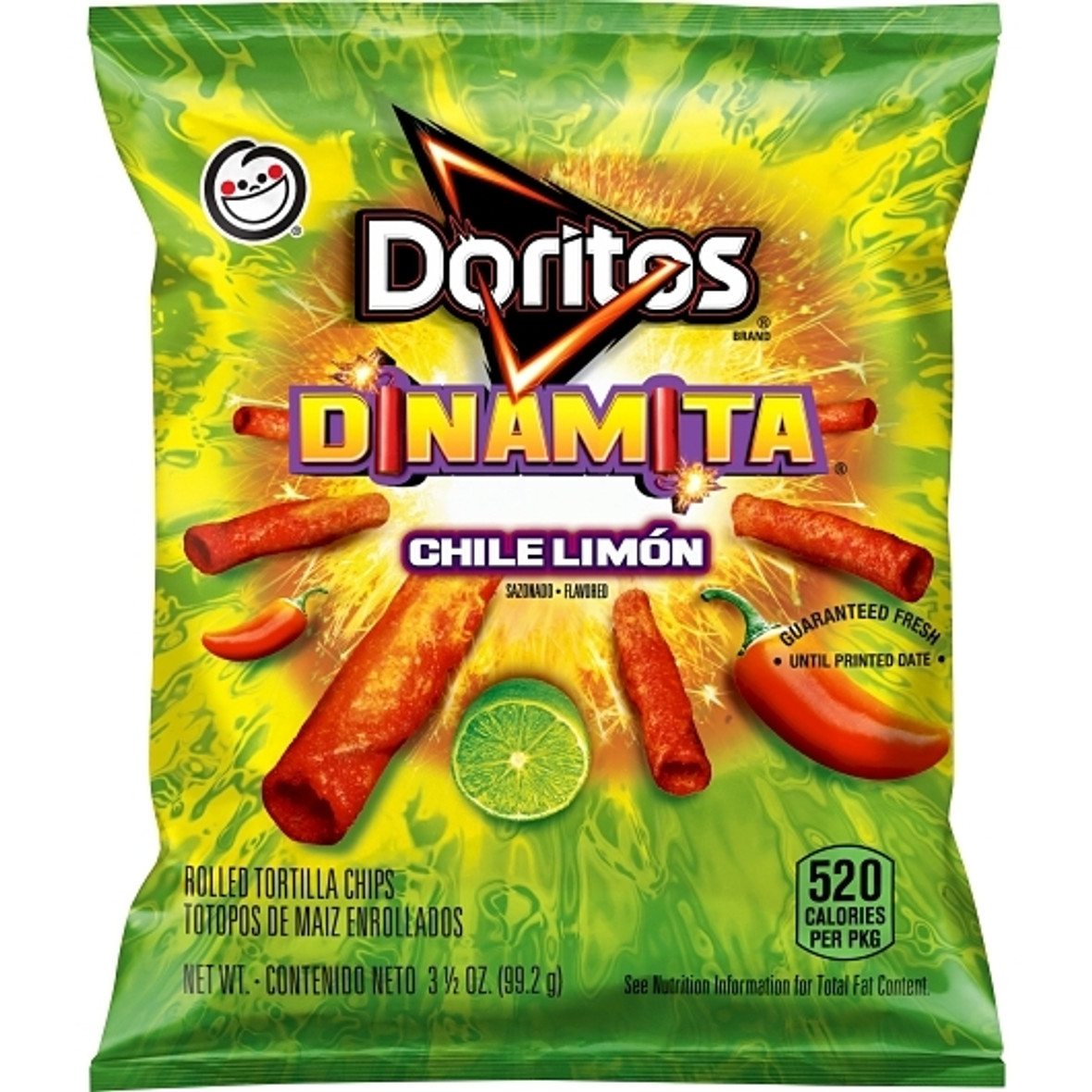 Doritos Dinamita Rolled Tortilla Chip Chile Limon, 3.5 Ounce, 32 Per Case Doritos Dinamita Rolled Tortilla Chip Chile Limon, 3.5 Ounce, 32 Per Case