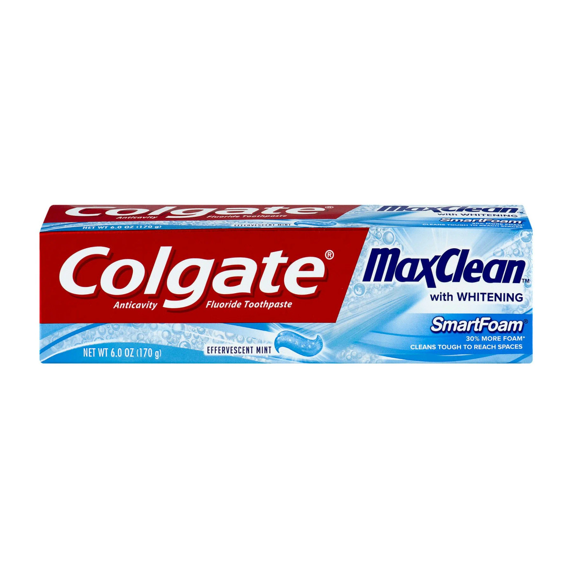 Colgate Max Fresh Toothpaste Smart Foam, 6 Ounces, 24 Per Case