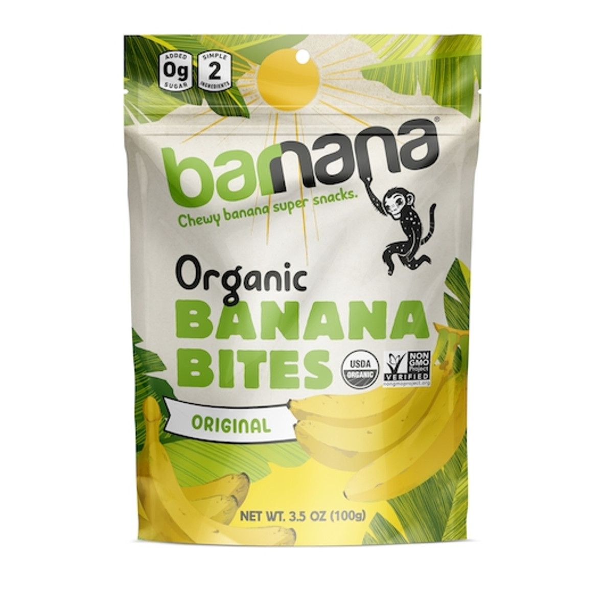Barnana Original Banana Bites, 3.5 Ounces, 12 Per Case