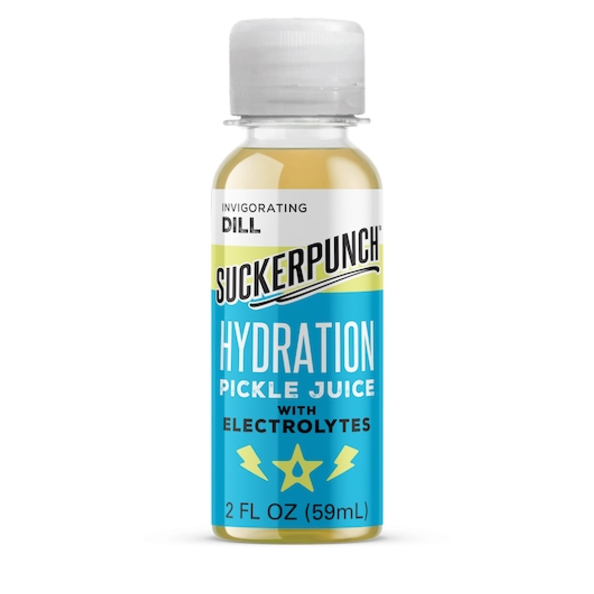 Suckerpunch Gourmet Pickle Juice Hydrate, 2 Fluid Ounces, 12 Per Case