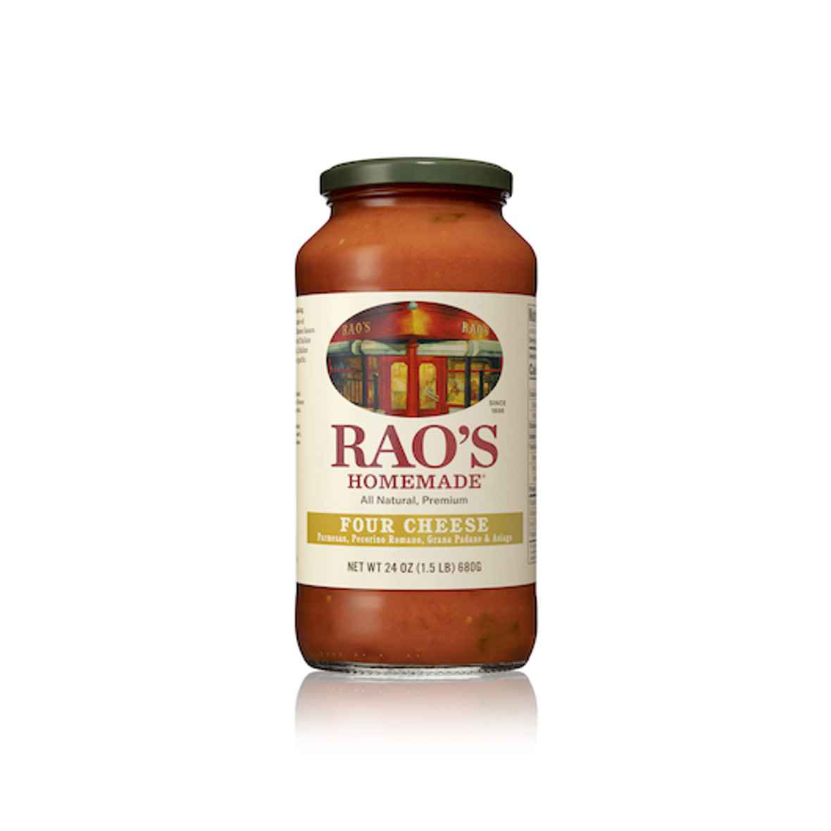 Rao s Homemade Four Cheese Sauce, 24 Ounce, 12 Per Case