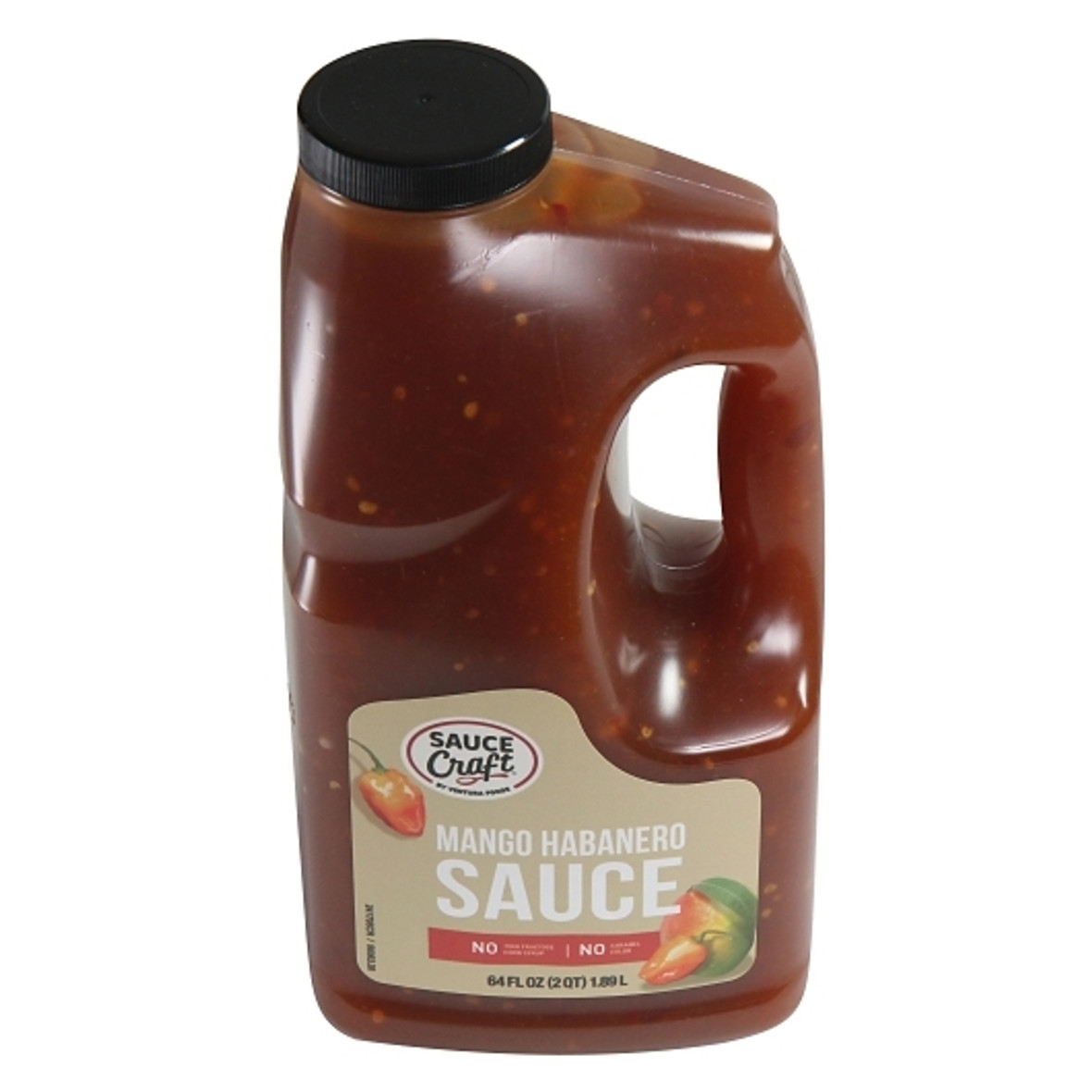 Sauce Craft Mango Habanero Sauce, 0.5 Gallon, 4 Per Case