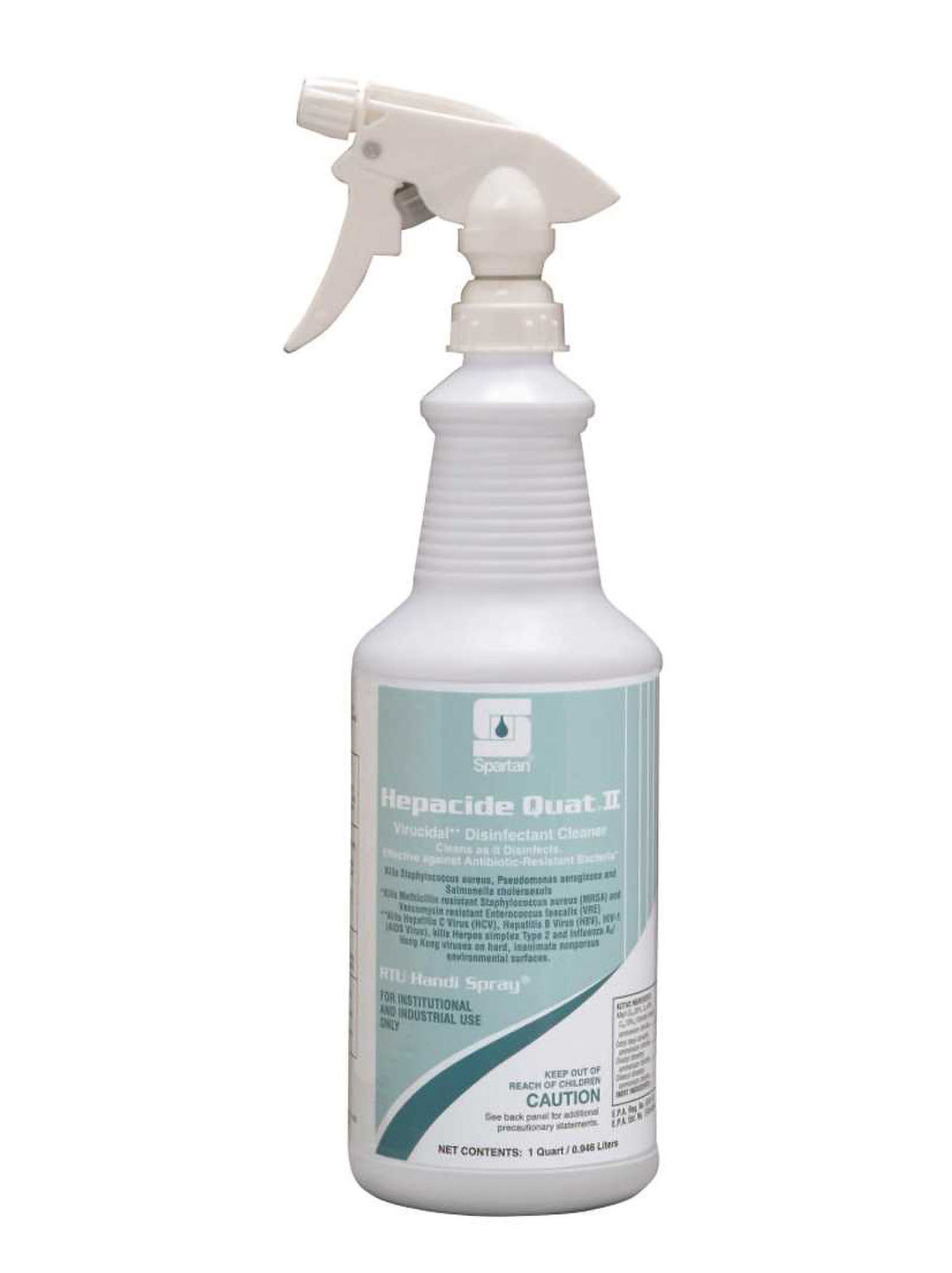 Spartan Hepacide Quat II One Step Cleaner Disinfectant Handi Spray