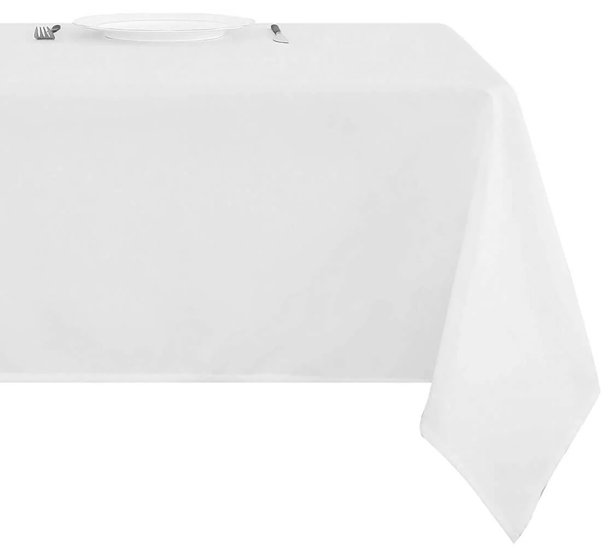 Oxford White Square Table Linen (42" x 42"), 1 Dozen