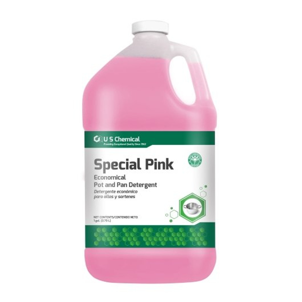 U.S. Chemical Liquid Special Pink Detergent, 1 Gallon, 4 Per Case