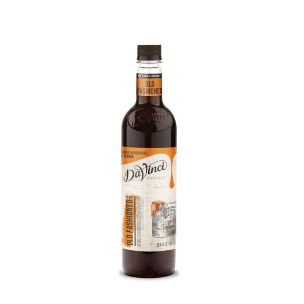DaVinci Gourmet Classic Old Fashioned Syrup, 750 Milliliter, 4 Per Case DaVinci Gourmet Classic Old Fashioned Syrup, 750 Milliliter, 4 Per Case